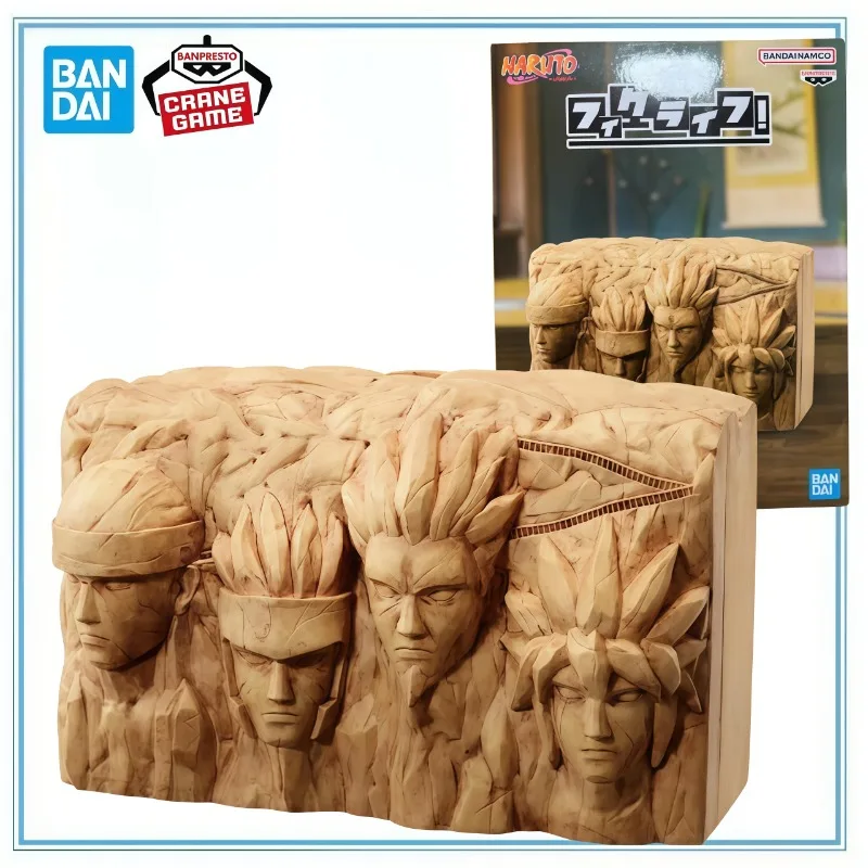 

BANDAI in Stock Genuine Banpresto Anime NARUTO SHIPPUDEN Figlife NARUTO Rock Savings Bank Garage Kit Gifts Toys Gifts Toys Model