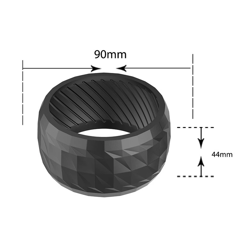 Anti-Slip Rubber Front Wheel Covers for Worx For Landroid M500 M700 S300 M1000 Robotic Mowers Extended Wheel Life Support