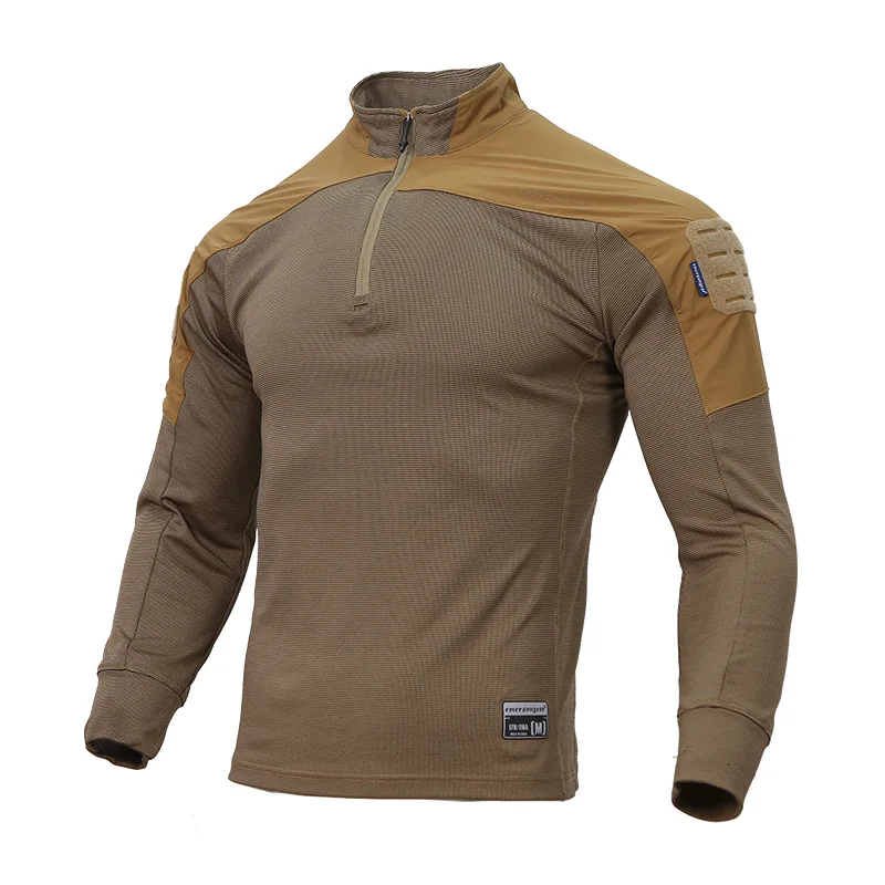 Emersongear Herren-Trainingsshirt, schnell trocknend, gestreckt, lange Ärmel, Outdoor-Abenteuer-T-Shirt, Jagd, Radfahren, Wandern – Detail 11