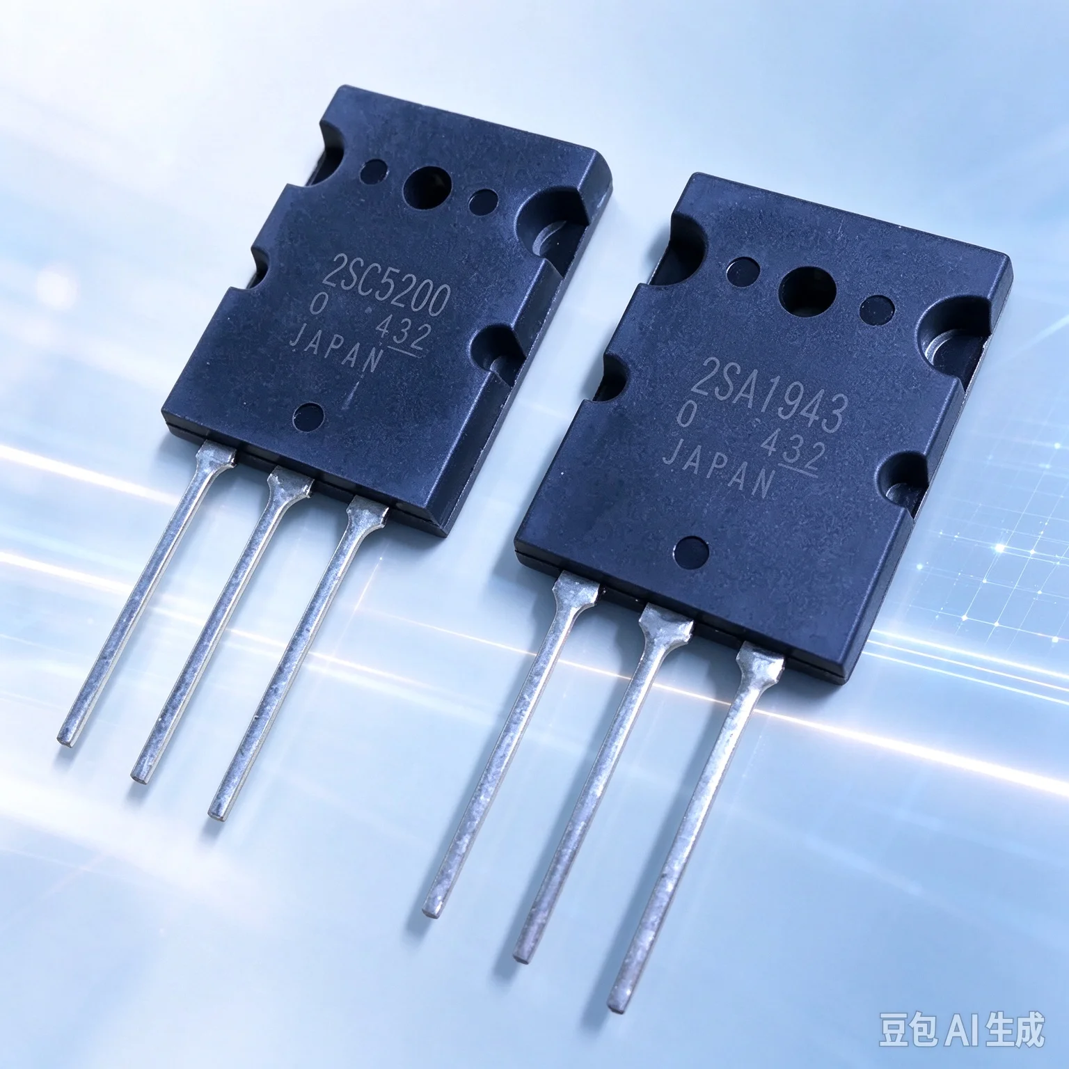 5 Pairs Price Transistor for Audio, 2SA1943/2SC5200 Amplifiers Matched Pair