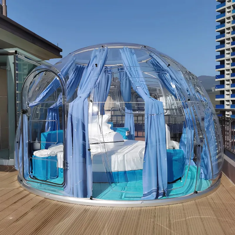 Factory Wholesale Transparent PC Bubble Dome House for Glamping Resort - Wind-resistant Starry Sky View Tent