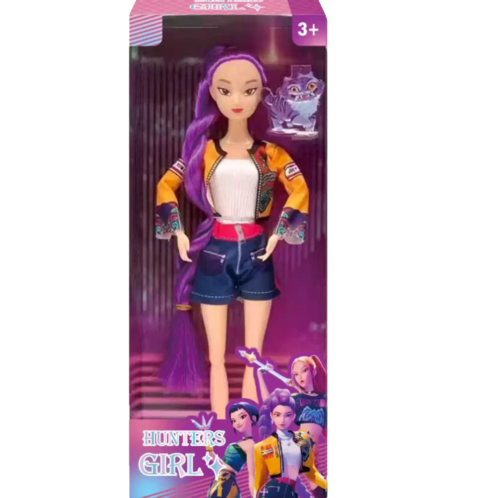 2025 Anime nuevo KPop Demon Hunters muñeca vinilo juguete Rumi Mira zoi personaje vinilo máscara estatuilla regalo de cumpleaños Fan Club regalos