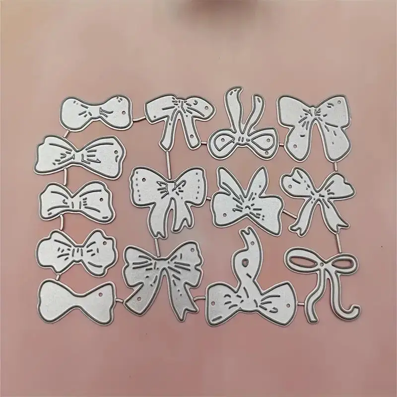 Metal Cutting Die Bow Tie Die-Cuts For Greeting Card Decoration DIY Scrapbooking Paper Photo Album Card newest dies 2024