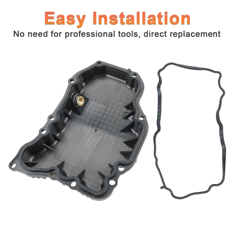 

Engine Oil Pan Replacement With Gasket 11110-6RC1B 111106RC1B 11110-6RC1B For Nissan Rogue 1.5L 2023-2024