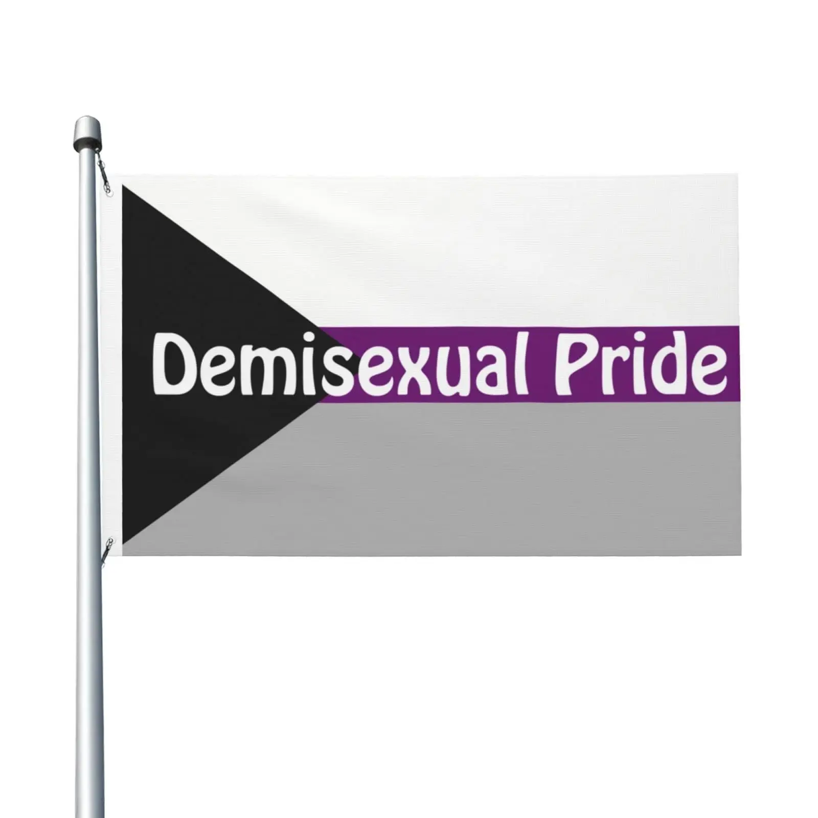 Flagnshow 100% Polyester Demisexual Pride Flag