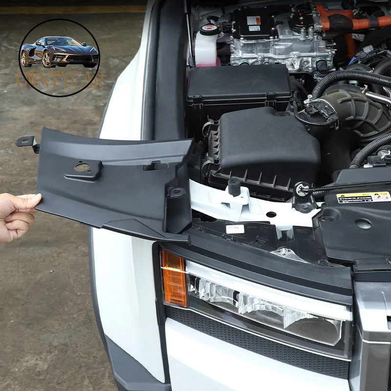 

Для Toyota Land Cruiser Prado J250 LC250 2024 2025 крышка двигателя автомобиля защитная пластина для кабины черные аксессуары