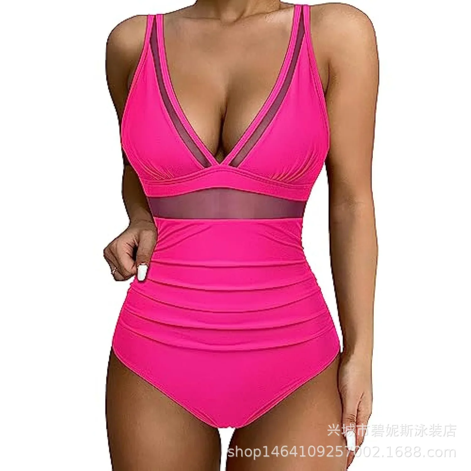 Maillot de bain femme serré Sexy creux nouvelles femmes taille haute une pièce plage vacances maillots de bain vêtements de natation