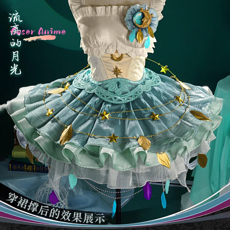 Identity V Margaretha Zelle Costume Cosplay Ballerino femminile Uniforme Halloween Carnevale Festa Natale Gioco di ruolo Abbigliamento Abbigliamento