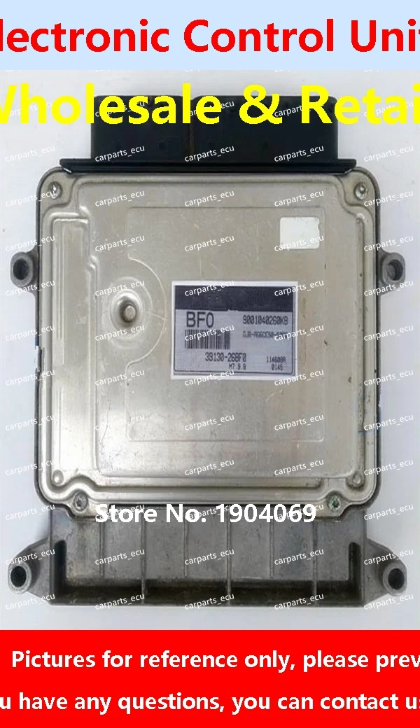 

0188 39113-2B400 для Hyundai Elantra KIA K71 39131-26BE0 Автомобиль 0388 39110-03225 Компьютерная плата двигателя/ECU/M7.9.8 BF0 39130-268F0