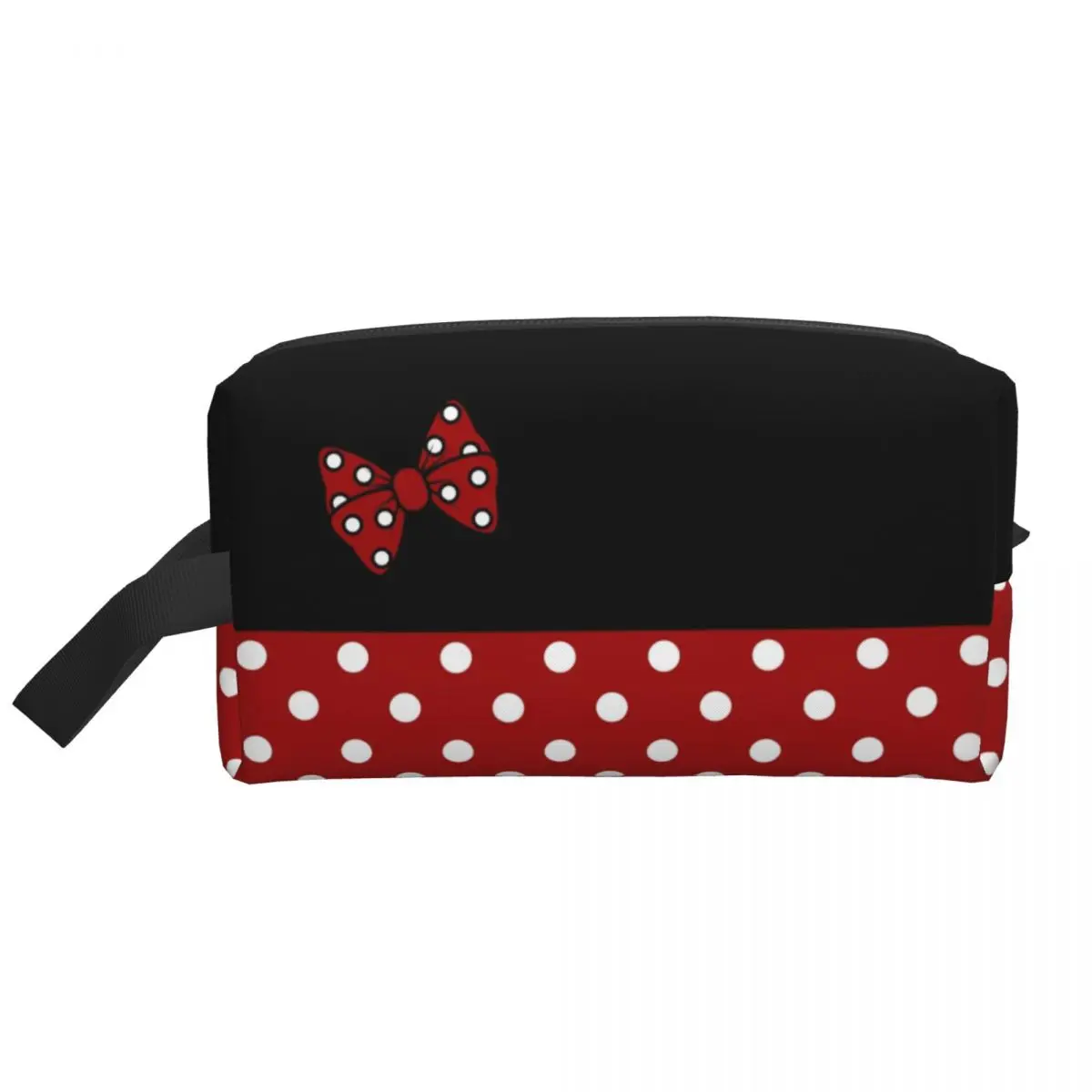 Custom Diy Cute Cartoon Minnie Character borsa da toilette donna Cosmetic Makeup Organizer Lady Beauty Storage Dopp Kit Case