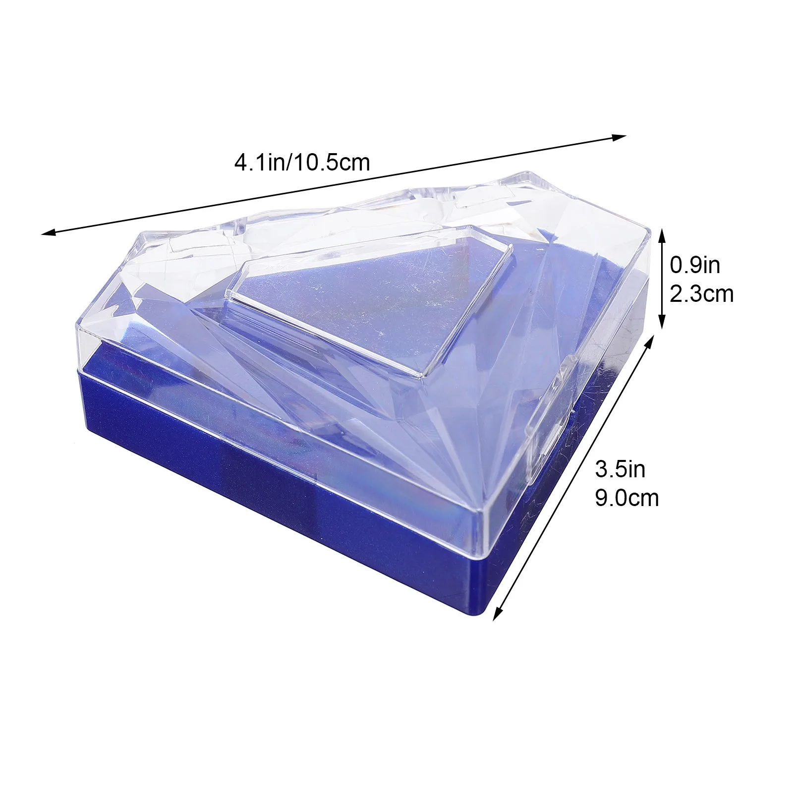 3Pcs Cases Colorful Design Easy Open False Eyelash Storage Organizer Boxes Lash Case False Eyelash Case