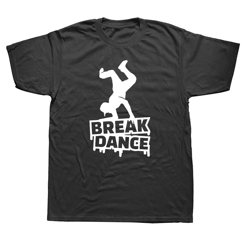 Harajuku Hip Hop Funny Break Dance Graphic T Shirts Streetwear Short Sleeve Breakdance Man T-shirt Loose Casual Women Clothing