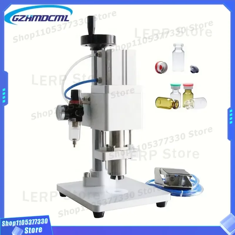 Manual Glass Jar Sealing Machine Portable Screw Cap Capper Tool for Home Kitchen Food Preservation Handheld Bottle Sealer