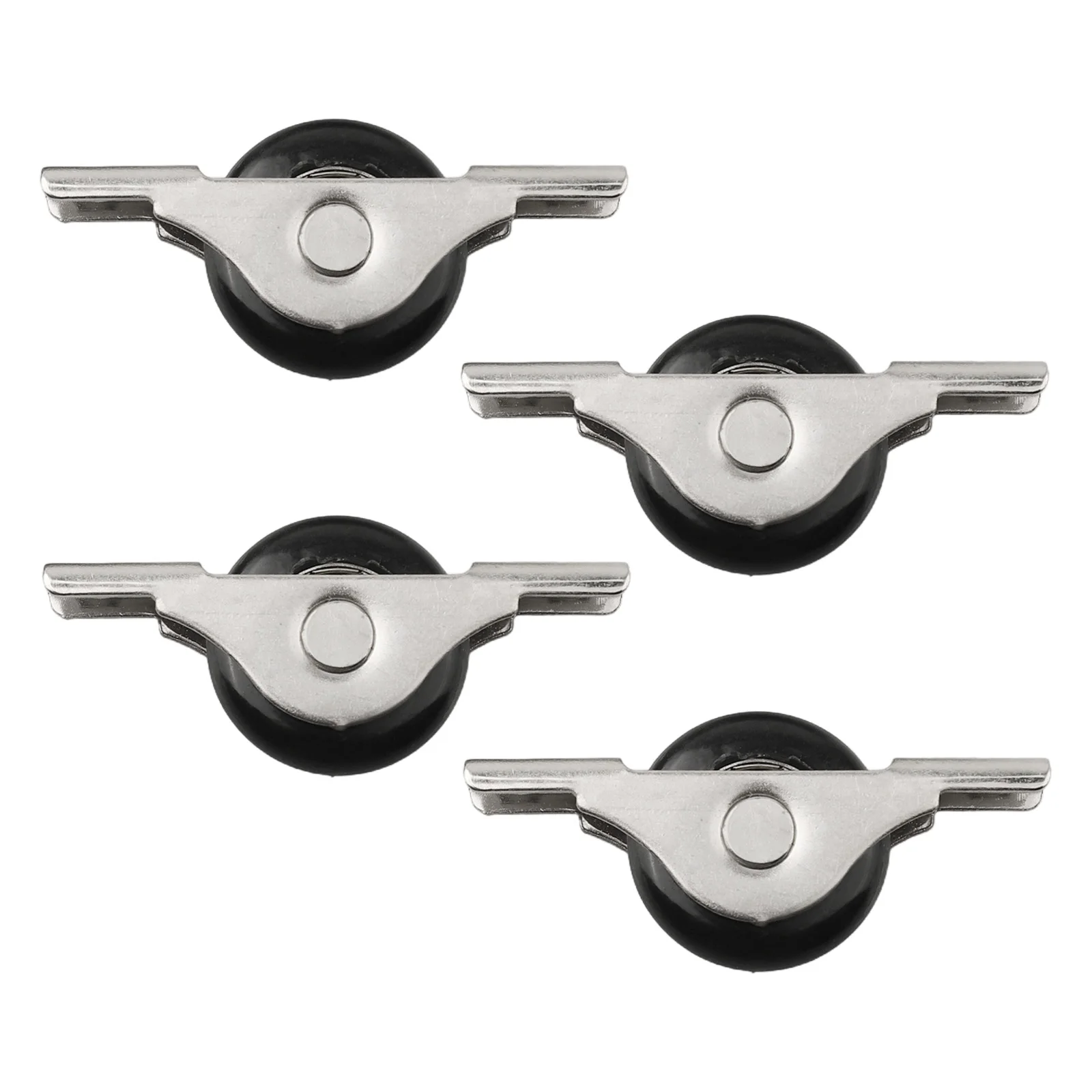 4 Pcs Sliding Door Roller Cabinet Doors Wheels Nylon Runners Wardrobe Furniture Hardware Window Sliding Pulley Door Roller