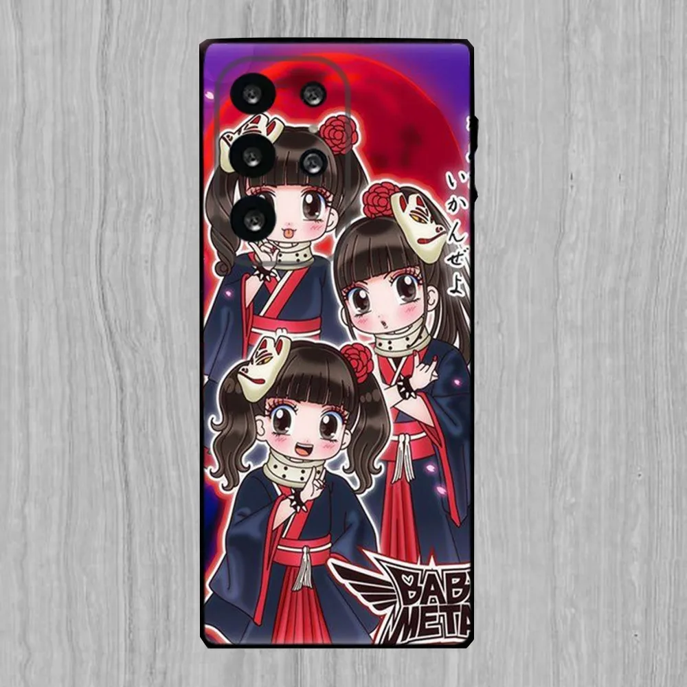 Babymetal Japanese girl idol Phone Case For Samsung S21,S22,S23,S30,Ultra,S20,Plus,Fe,Lite,Note,10,9,5G Black Soft Cover