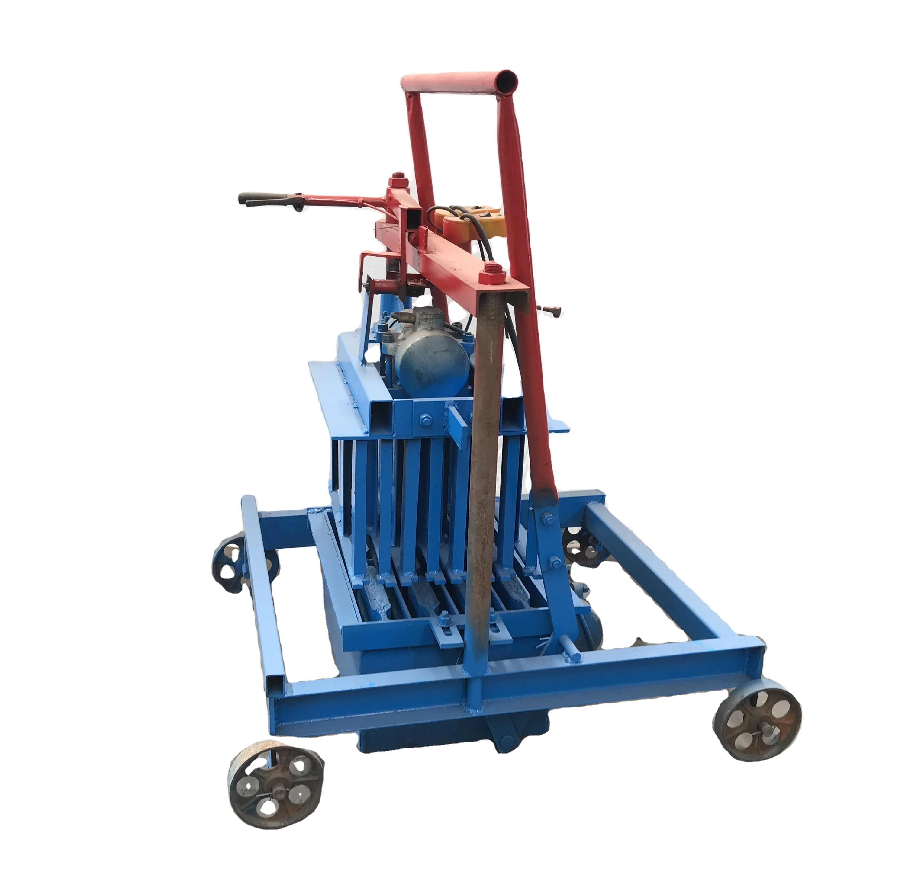 Hohlblockform, Blockformmaschine