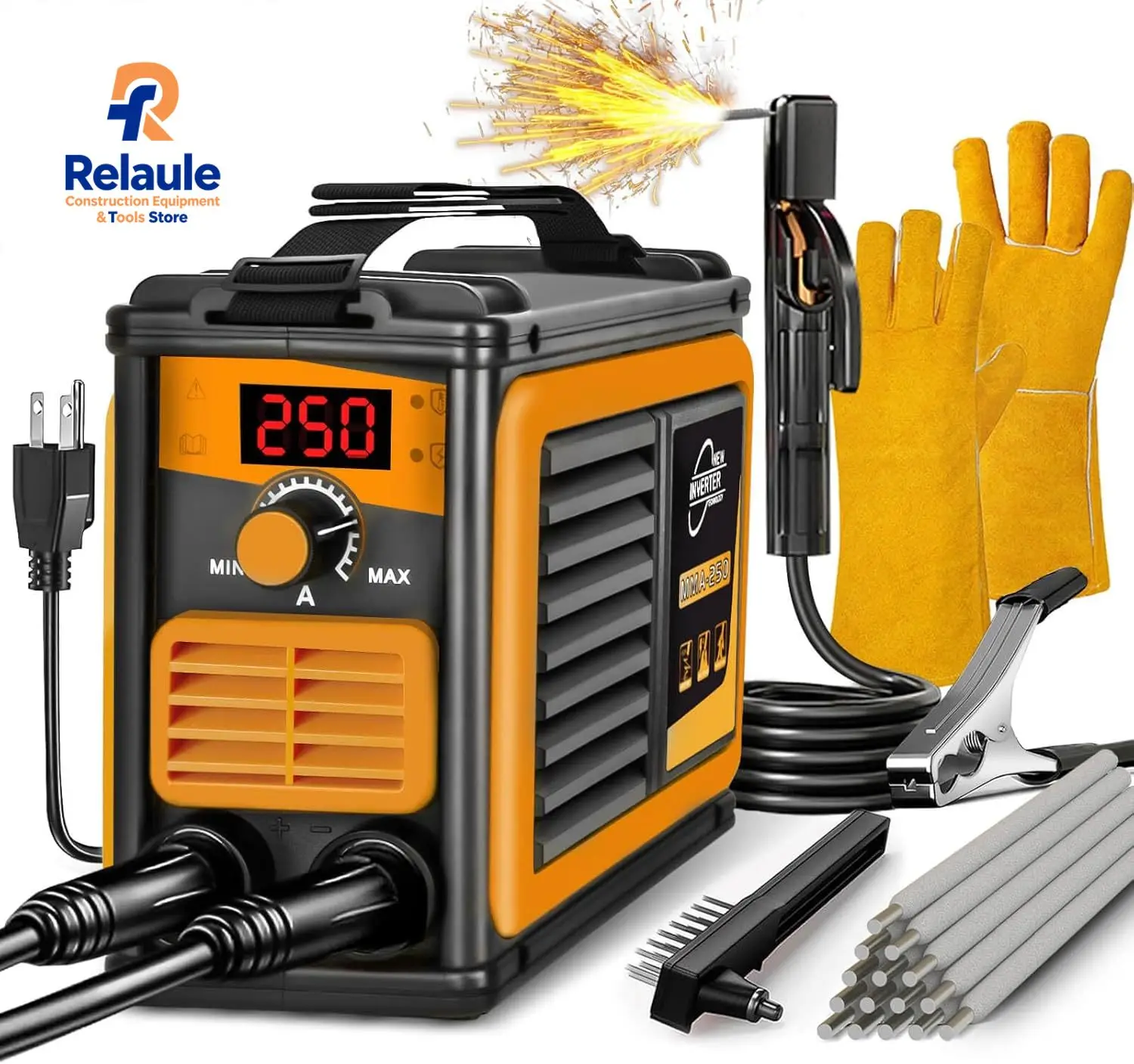 Corotc Super Portable MMA-250A Mini Digital Welding Machine 120A 220V DC Motor New Condition 2025 Hot Selling Item