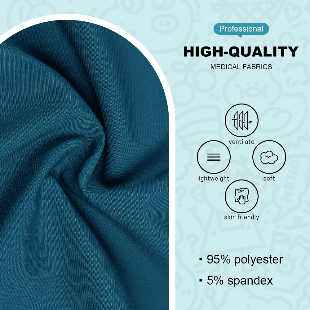 Uniforme de blouses médicales de haute qualité, accessoires d'infirmière, vêtements de travail pour clinique d'animaux de compagnie, uniformes d'anesthésiste multicolores pour femmes