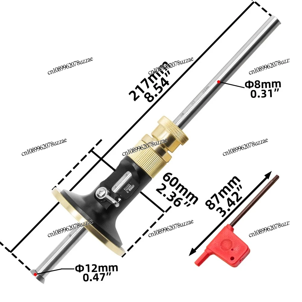 European Scribing Device 0.2mm Level Fine-tuning Device Ink Bucket Automatic Device Special Tool   Ruler