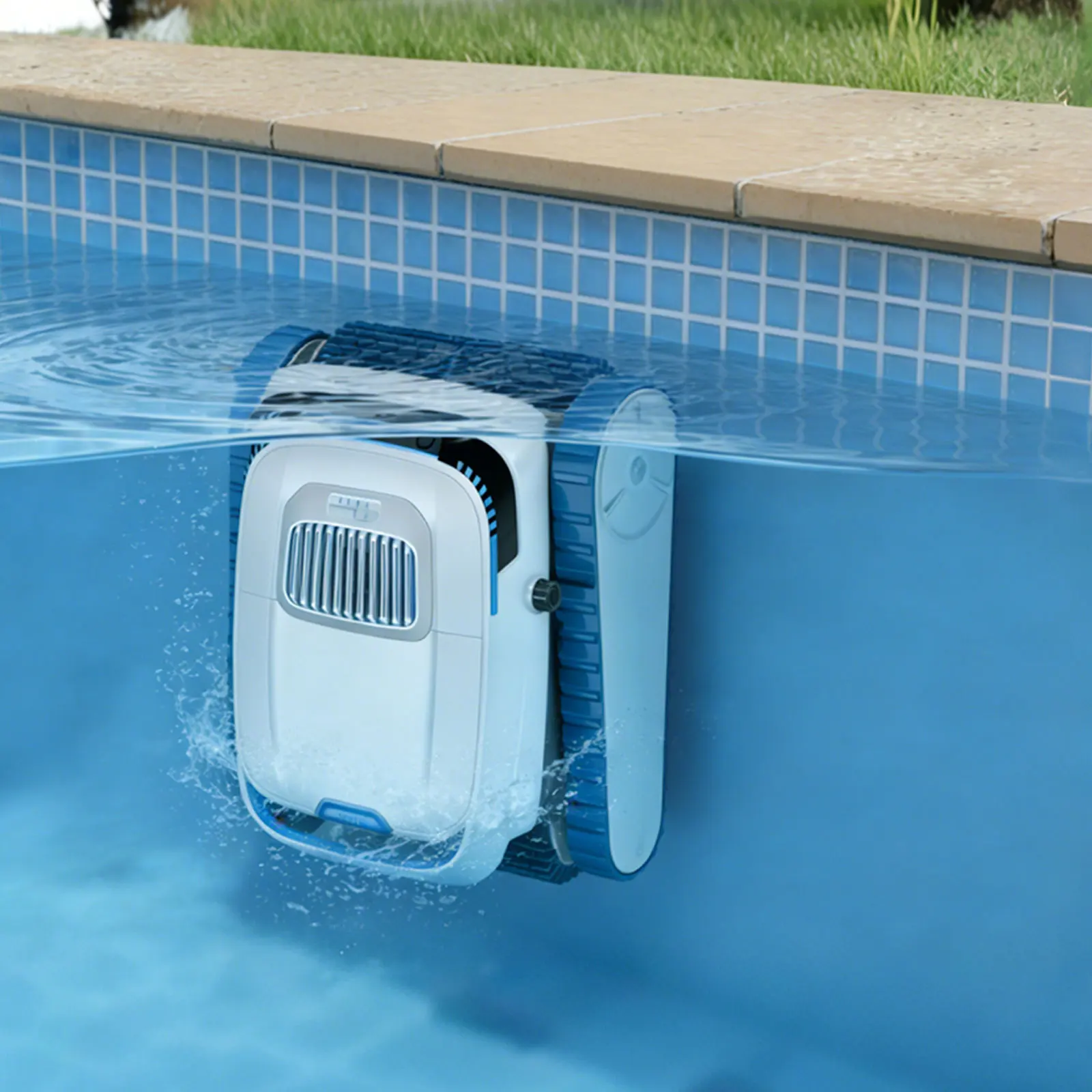 APP Remote Control Cordless Robotic Pool Cleaner Automatic Intelligent Suction Eco-Friendly Pool Cleaning Tool