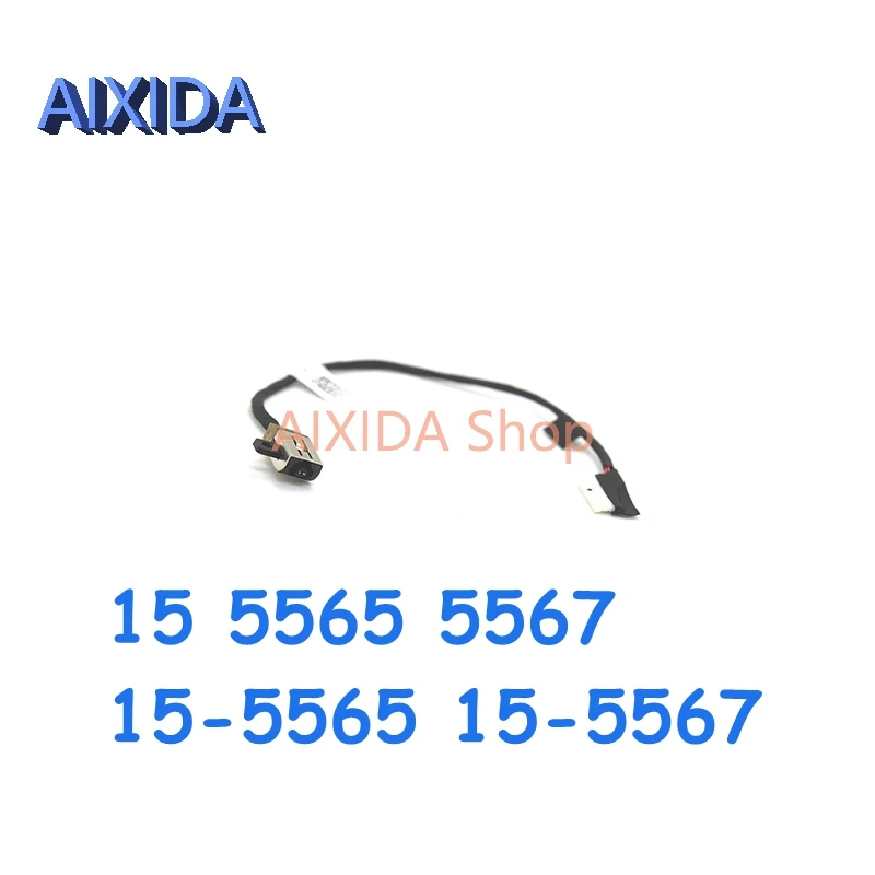 

AIXIDA R6RKM 0R6RKM DC30100YN00 для DELL Inspiron 15 5565 5567 15-5565 15-5567, разъем питания постоянного тока, фоторазъем