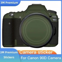For Canon 90D Decal Skin Vinyl Wrap Film Camera Body Protective Sticker Protector Coat EOS90D