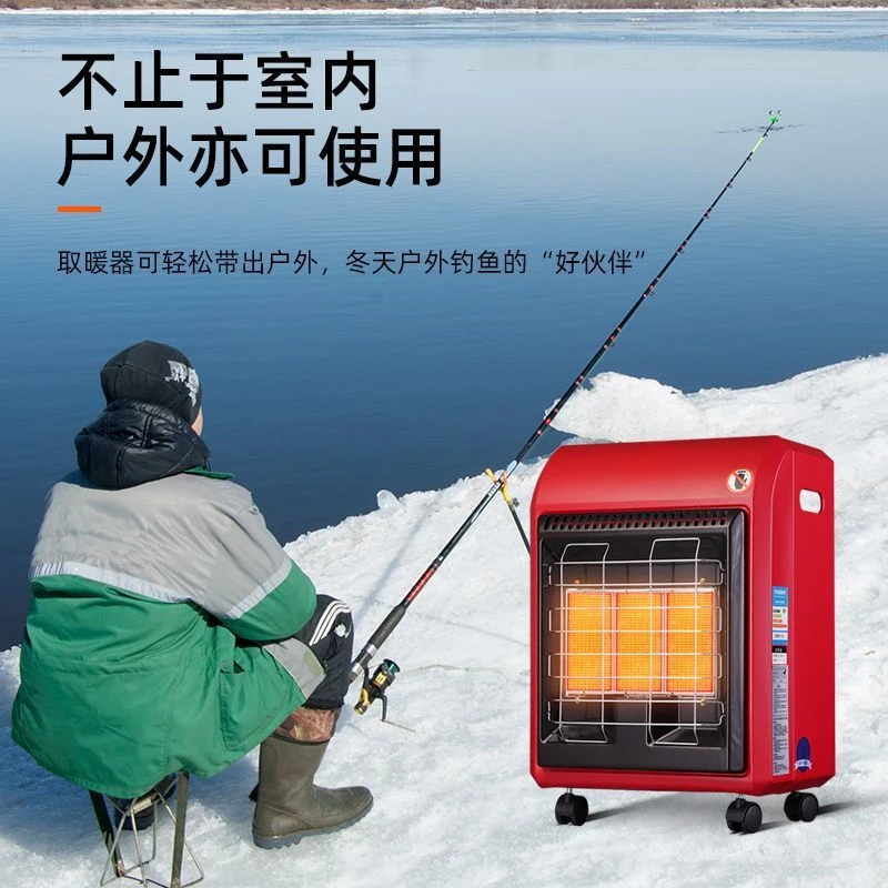 Natural gas heating furnace energy-saving mobile home