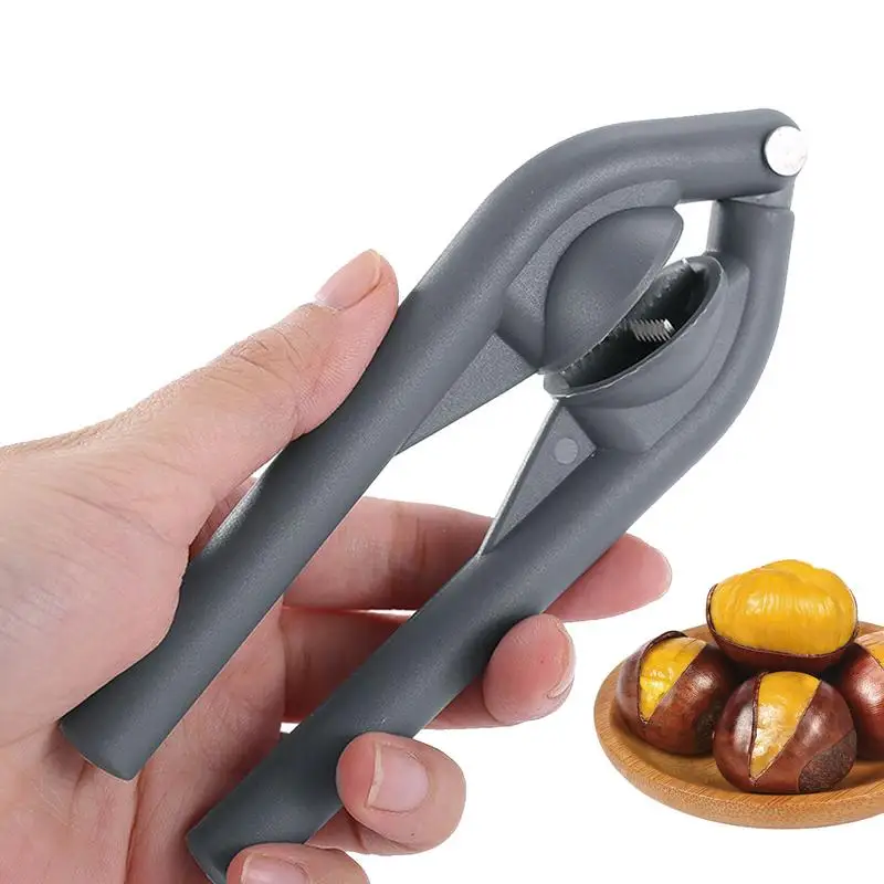 Chestnut Cutter Portable Plastic Nutcracker Opener Nuts Peeler Walnut Cracker Sheller Chestnut Clip Kitchen Tools