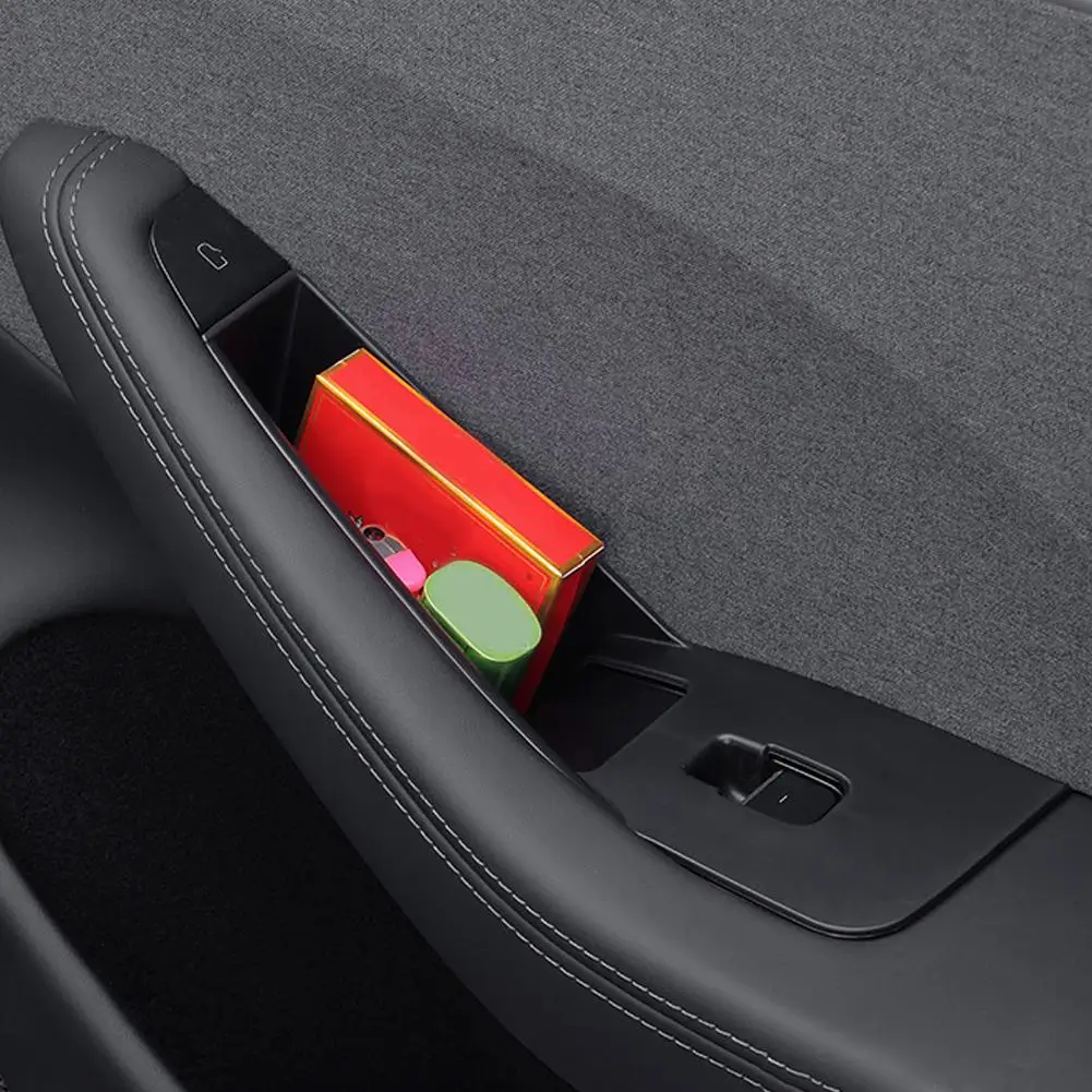 Für Tesla Model 3 Y YL Juniper Highland 2020-2026 Türgriff-Aufbewahrungsbox Organizer-Ablage Zubehör – Detail 10