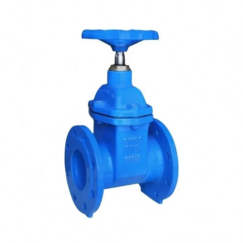 BS5163 PN16 TYPE-B RESILIENT SEAT Flanged Ductile Iron Gate Valve With Handwheel China Valve supplier