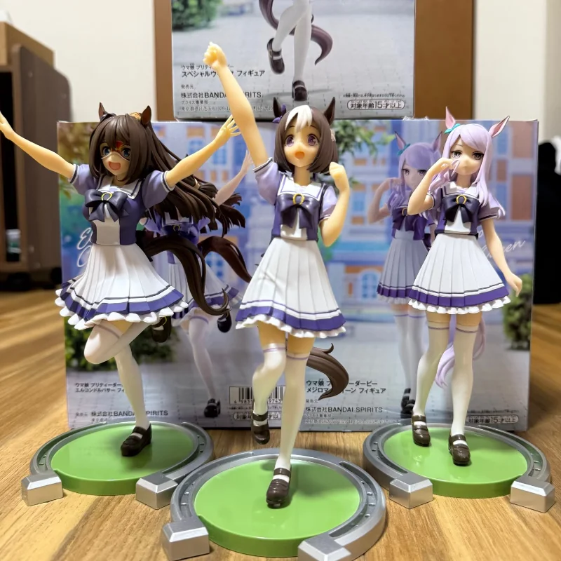 

New Hot Bandai Original Banpresto Pretty Derby Uniform Collection Anime Figure Toys For Kids Gift Collectible Model Ornaments