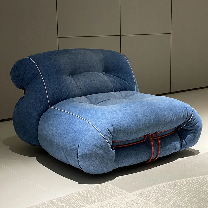 

Steel tooth sofa Italian minimalist sofa of the same style