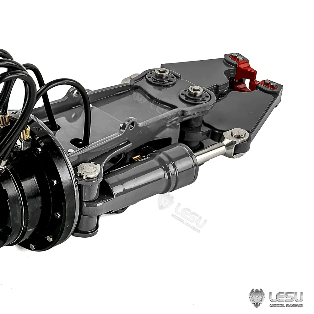 1/14 LR960 excavadora de demolición Universal AT-C0037 Motor hidráulico alicates hidráulicos rotación de 360 grados alicates hidráulicos LESU