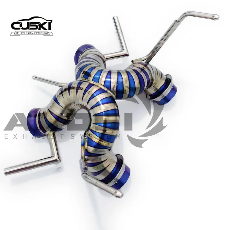 

Catback выхлоп для McLaren 600LT 3,8T 2018прямая трубка хвостовая труба Высокое качество глушитель из титанового сплава автомобиля модернизация выхлопной системы