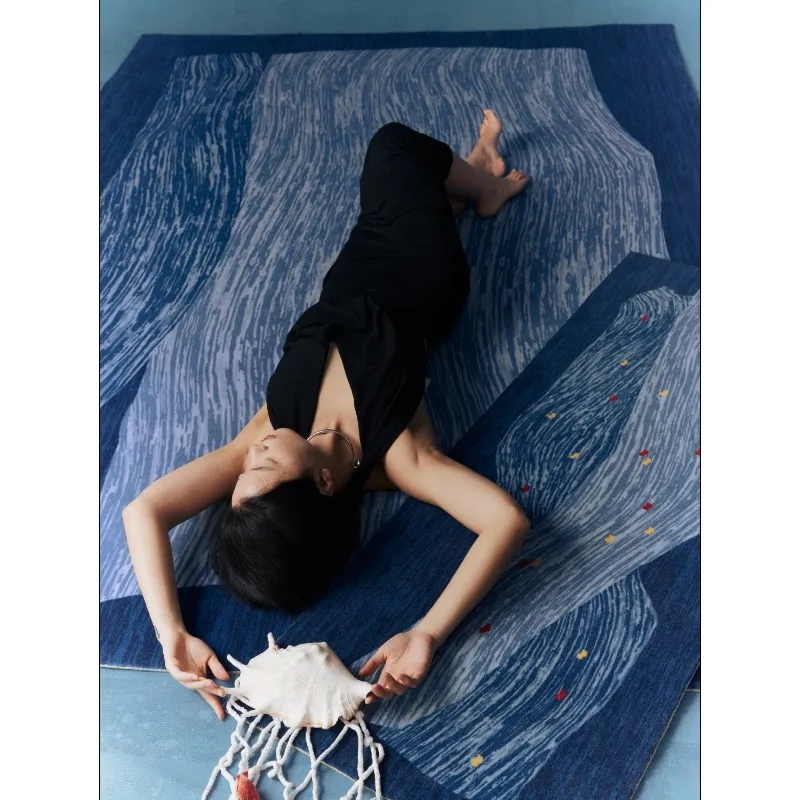 Wollen tapijt in de woonkamer