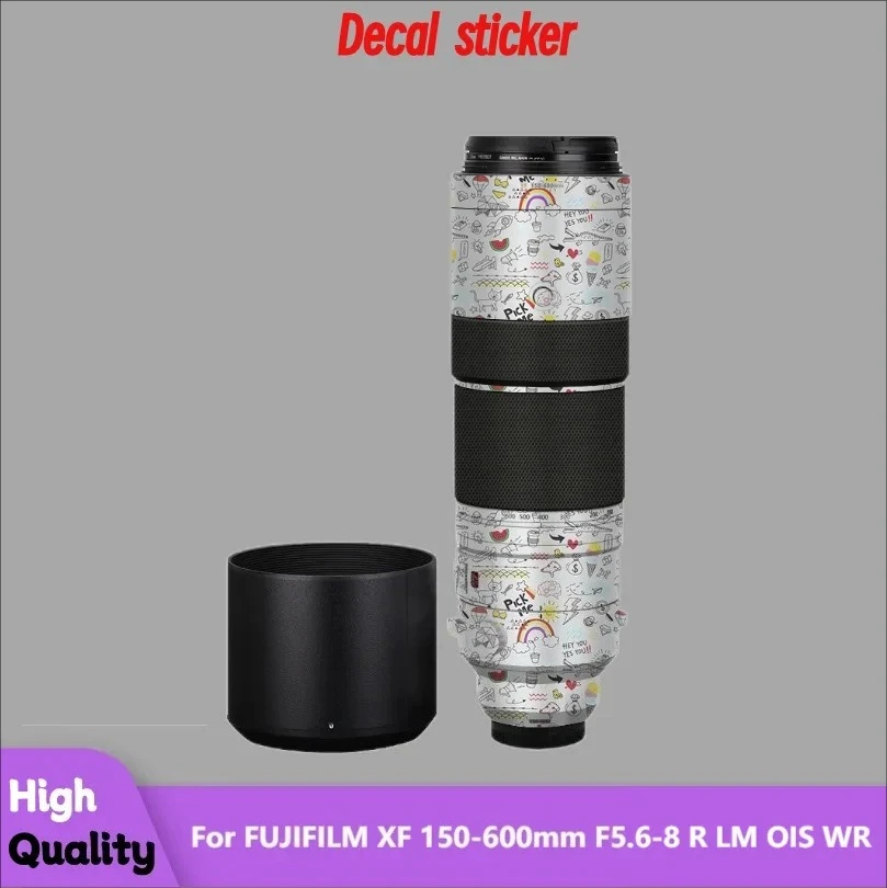 

For FUJIFILM XF 150-600mm F5.6-8 R LM OIS WR Lens Sticker Protective Skin Decal Vinyl Wrap Film Anti-Scratch Protector Coat