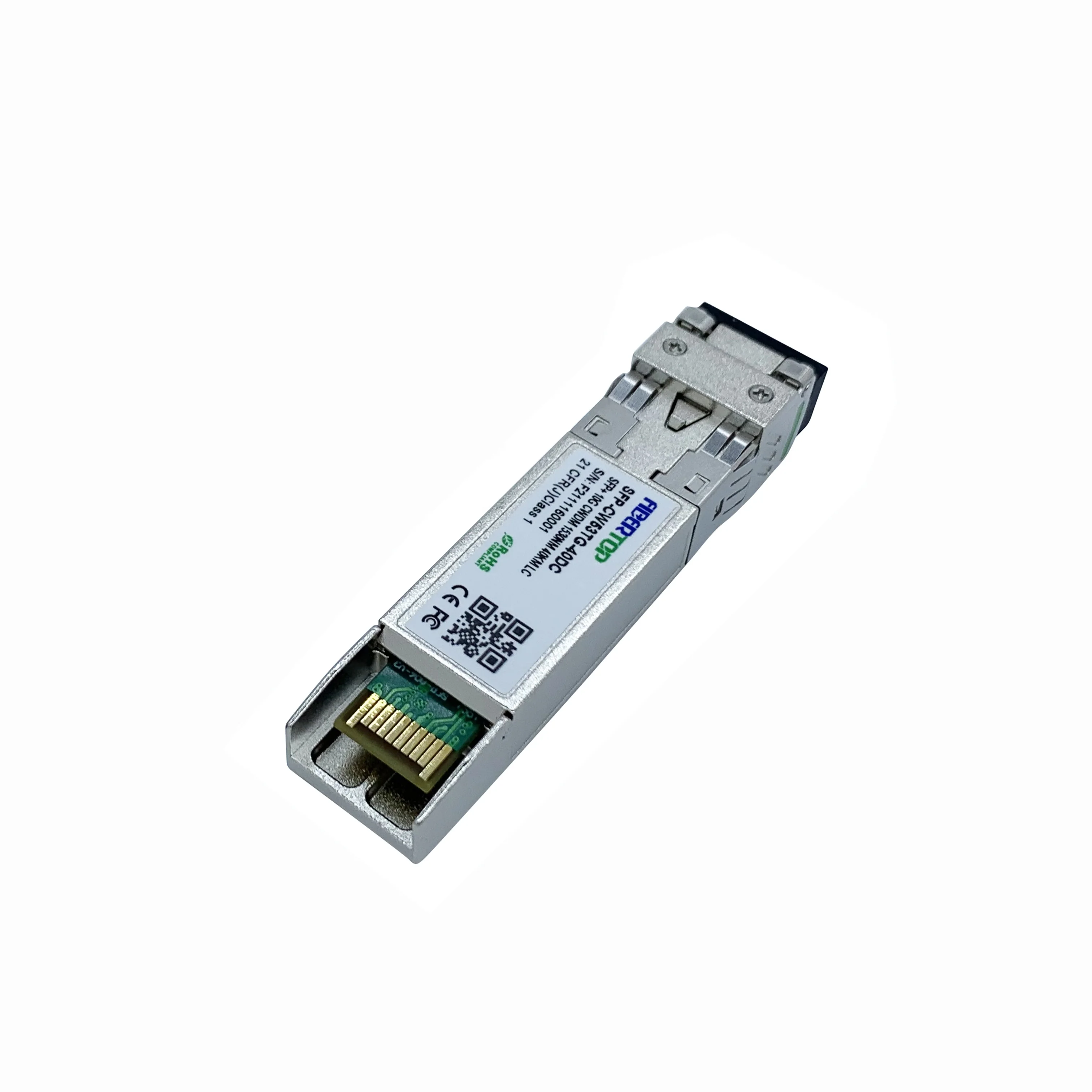 FIBERTOP hp aruba switch compatible 10 Gbps SFP+ 1530NM CWDM optic module 40km duplex LC smf transceiver