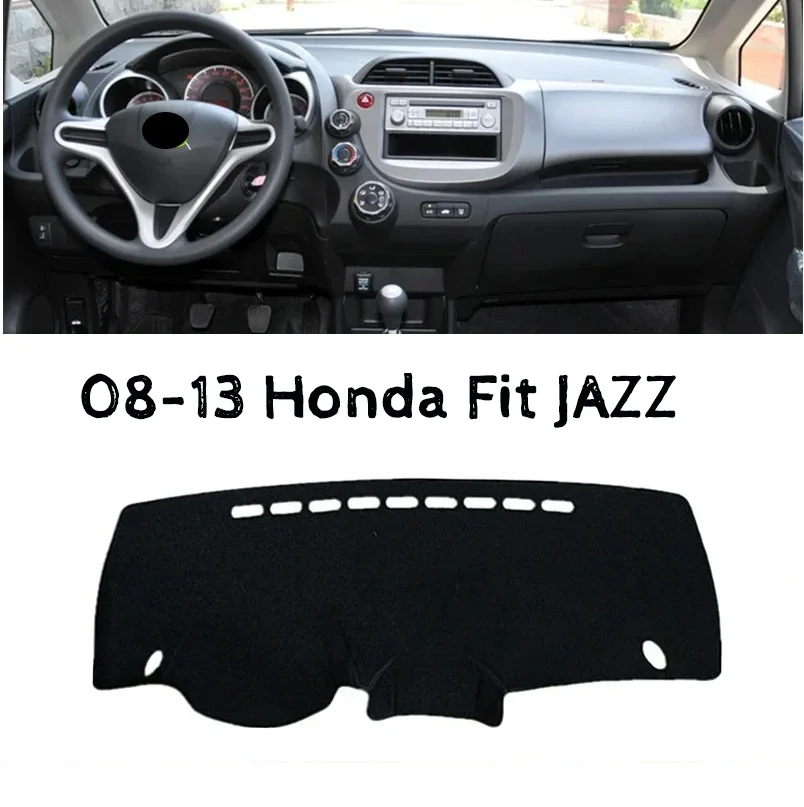

Для Honda Fit Jazz GE6 GE8 2008-2013 годов выпуска: коврик-накладка на центральную панель приборов, защита от солнца