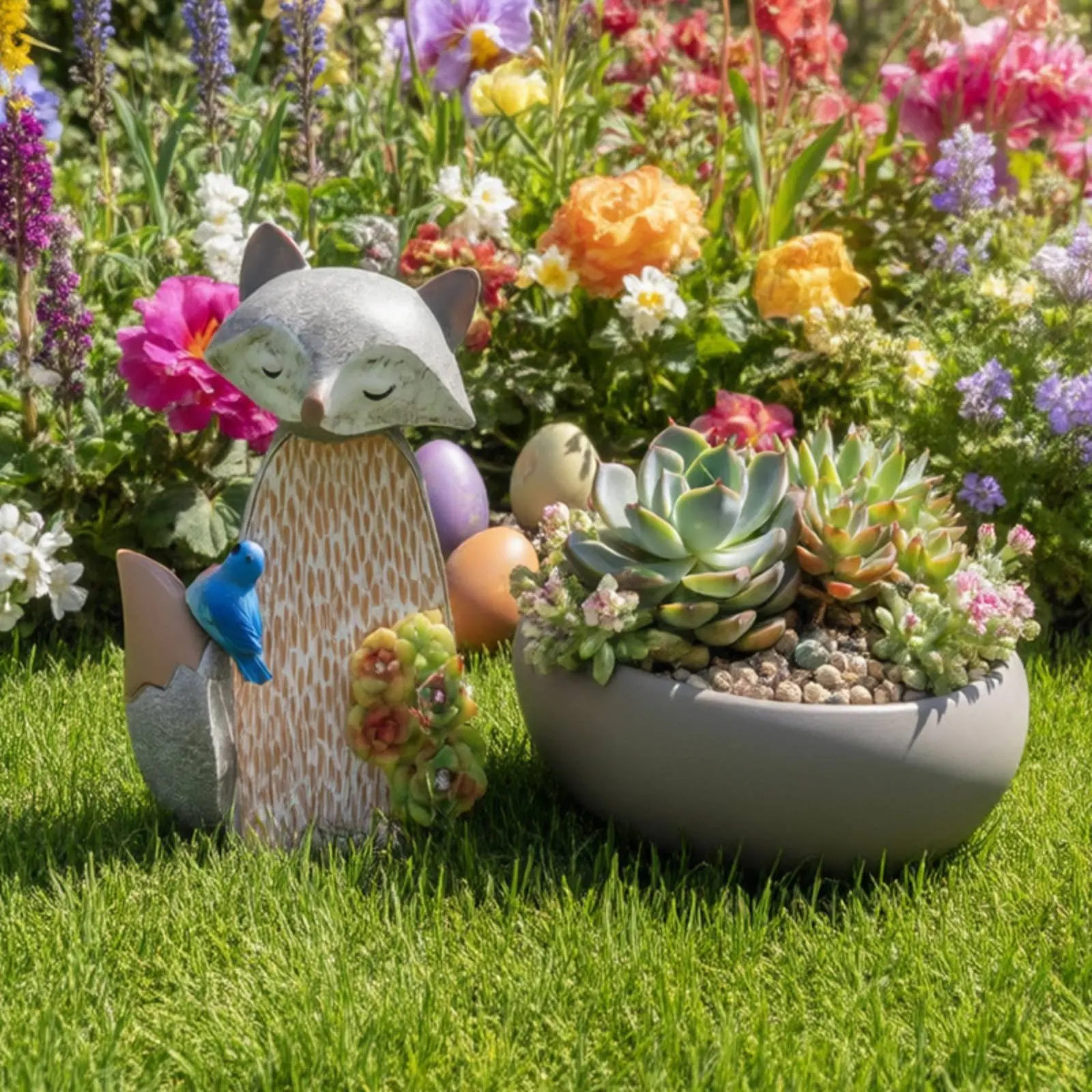 Decoración caracol animada – luz nocturna automática para jardín y patio - imagen 3