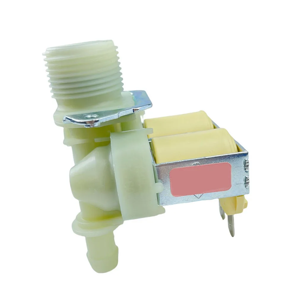 1PC DC62-00024M Water Inlet Valve Solenoid Switch For Drum Washing Machine Repair Accessory White Plastic 79x60mm