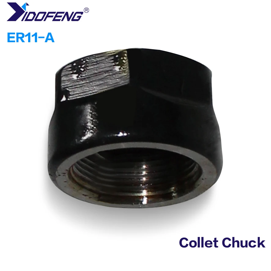3pcs/lot ER11-A Collet Chuck Nut Clamping Spindle Motor Shaft Extension Rod Spindle Chuck Tool Set