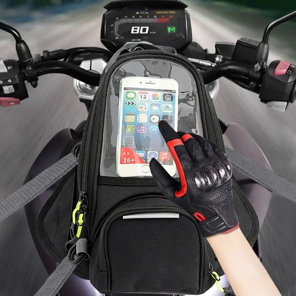 Waterproof Motorcycle Tail Bag Durable Practical Motorcycle Waterproof Bag Wear Resistant Pocket Motorcycle Tank Bag Trunk