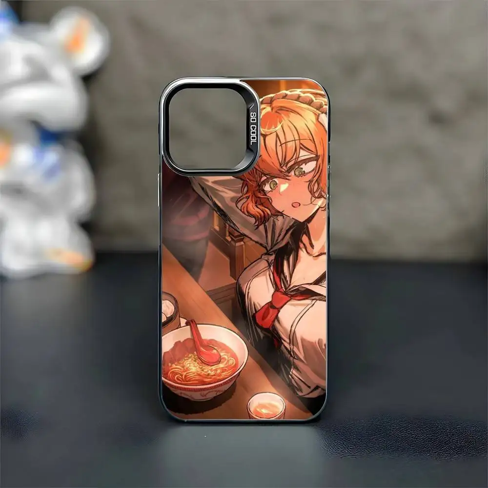 เคสโทรศัพท์ Game L-Limbus สำหรับ iPhone17,16,15,14,13,12,11 Plus,Pro Max สีดำด้าน ป้องกันการกระแทก