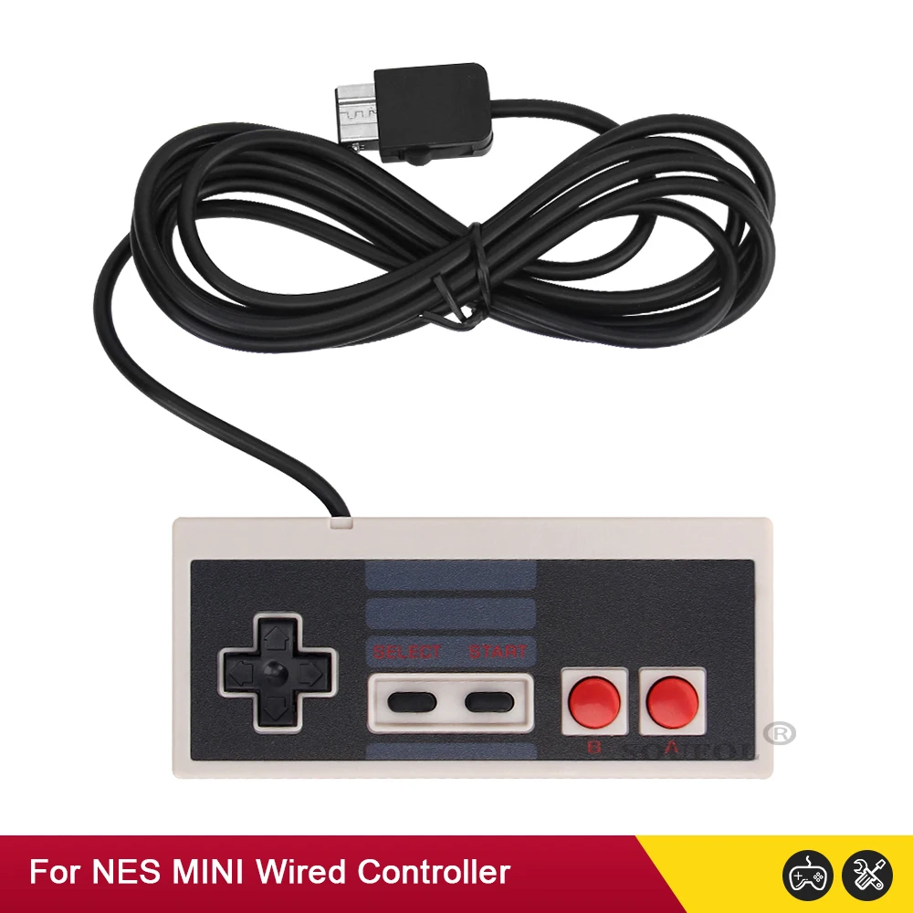 Controller For NES Classic Edition Mini For Nintendo Entertainment System Controller Gamepad Joystick with 1.8m Built-in Cable