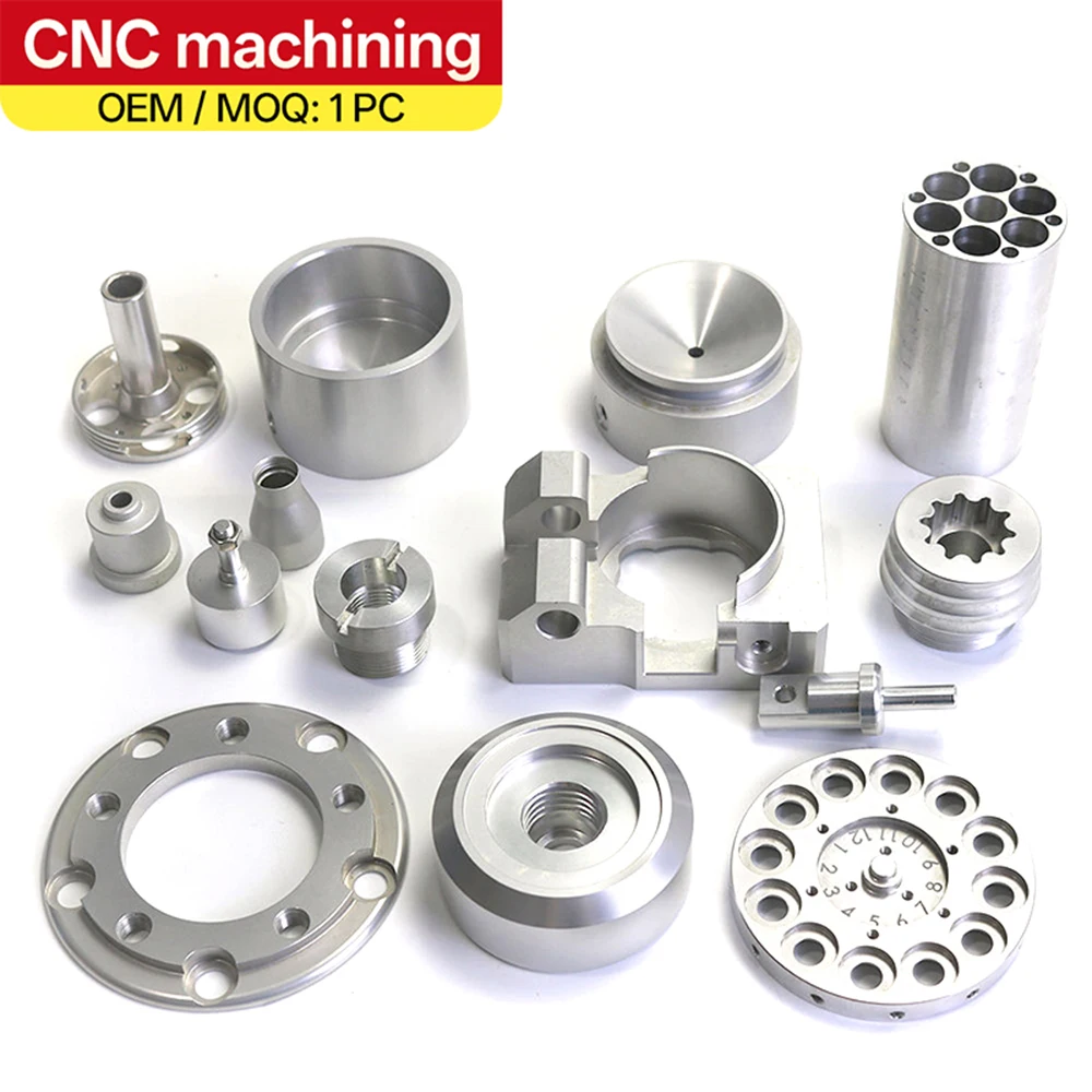 OEM CNC piezas mecanizado precisión torneado fresado prototipo