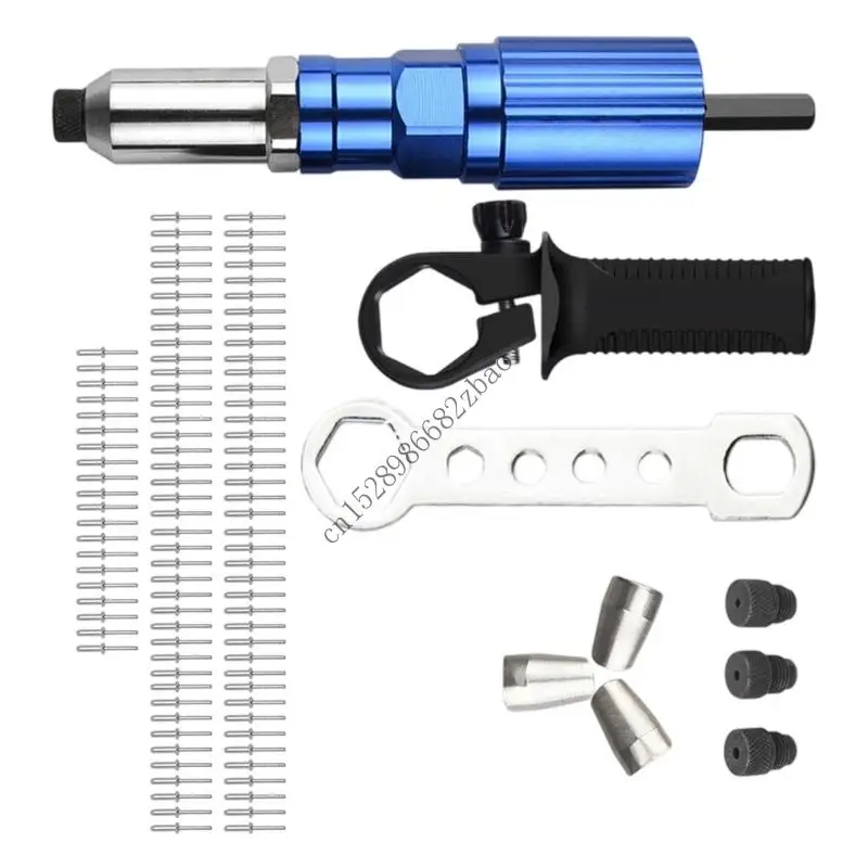 محول H7EA Compact Electric Prols Puns Adapter للحفر مع تصميم سبيكة خفيفة الوزن و SHEX SHANK من أجل العمل المعدني #5