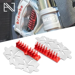 Motorcycle Brake Plate Radiator Caliper Heat Sink for Ducati Panigale V4 V4S Streetfighter V4 V4S
