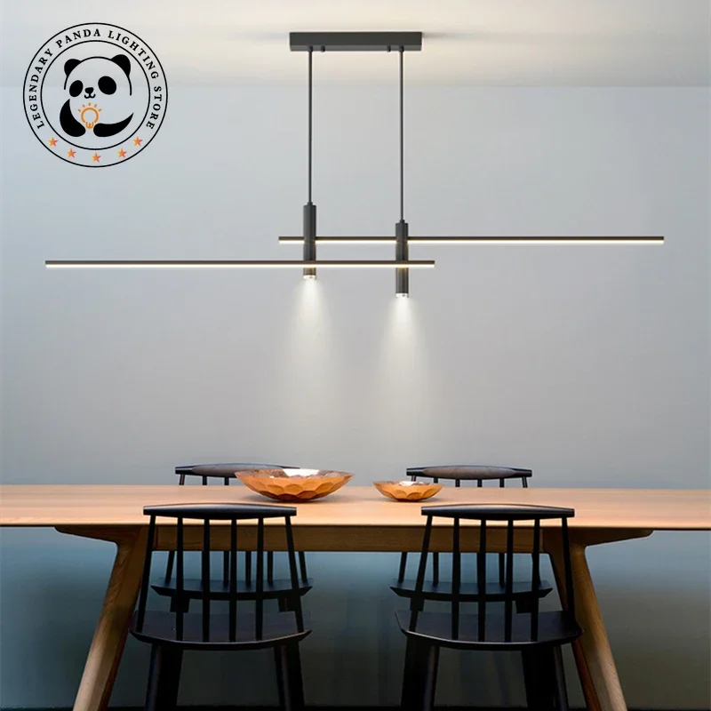 Modern Minimalist Pendant Light Personality Metallic Luster Dining Room Foyer Kitchen Ceiling Chandelier Home Decor Lamp Fixture