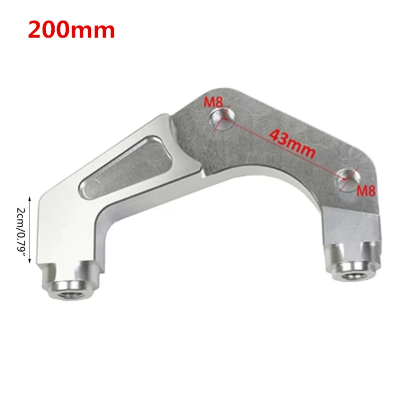 RPM Universal Motorcycle Brake Calipers+200mm/220mm Disc Brake Pump Adapter Bracket For Yamaha Aerox MBK Nitro BWS 100 Jog 50 rr