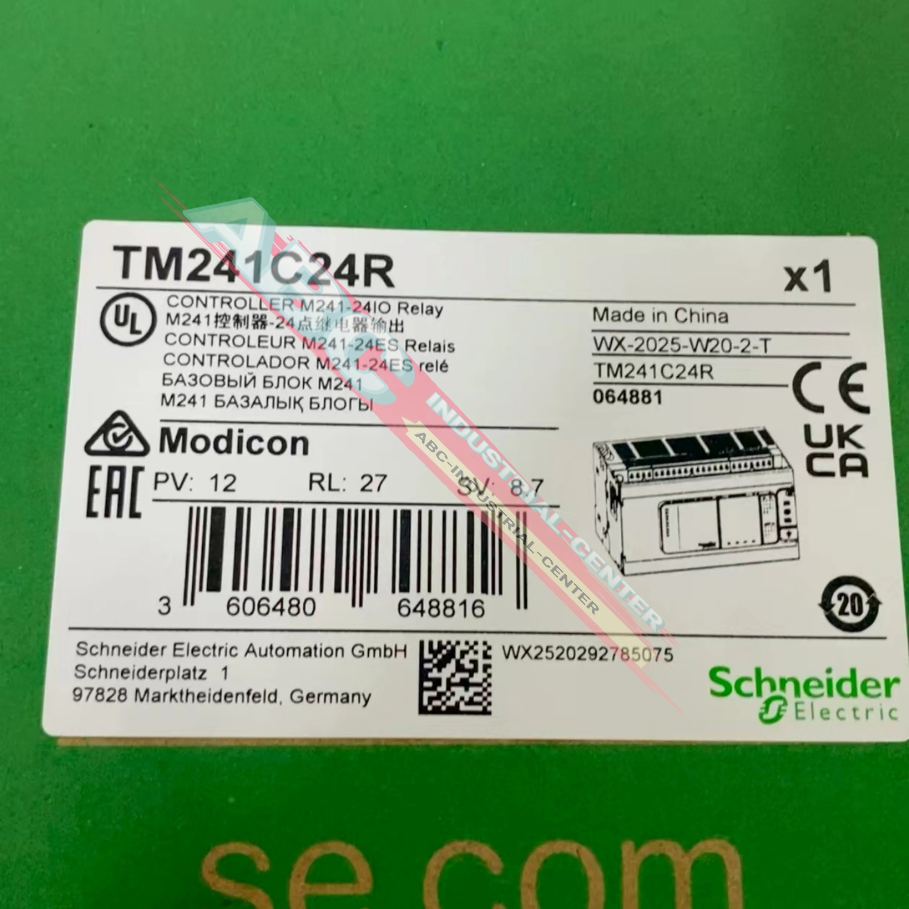 

PLC controller TM241C24R TM241C24T TM241C24U 100%NEW